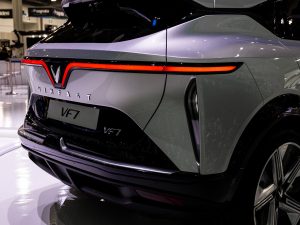 Ngoại thất VF 7 mang phong cách của những chiếc Coupe hiện nay